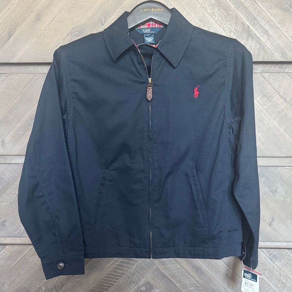 Polo by Ralph Lauren Men's XS poplin barn Jacket with Red Logo NWT Ladies 4!